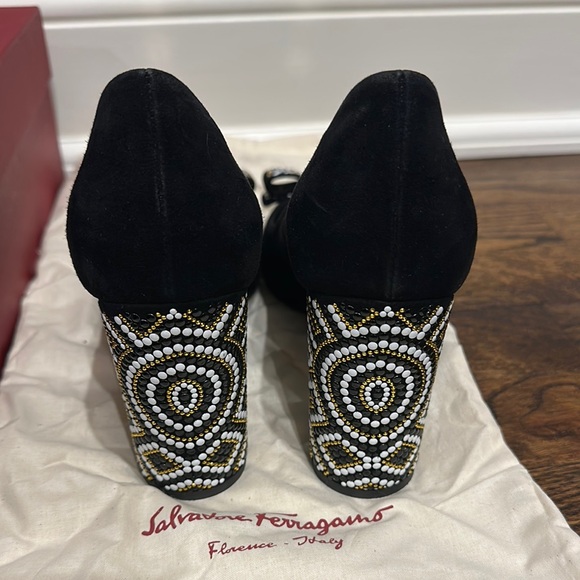 Salvatore Ferragamo Black Women's Shoes - Picture 9 of 11
